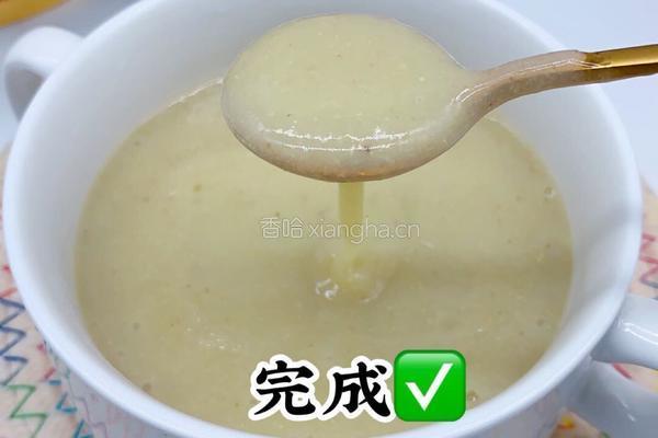 香蕉小米糊的做法图解9