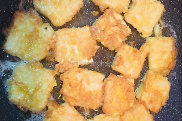 香煎豆腐的做法图解7
