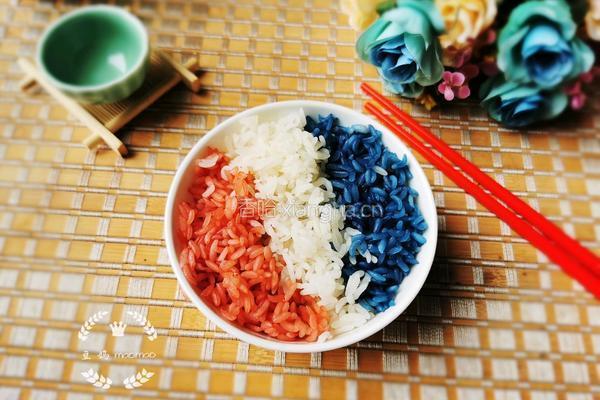三色蒸米饭的做法图解9