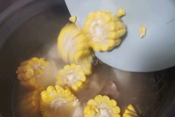 山药玉米排骨汤的做法图解8