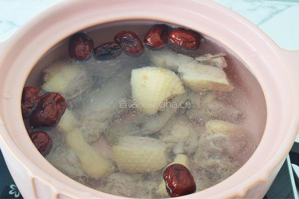 山药红枣老鸭汤的做法图解5