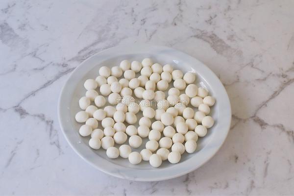 奶香红豆小丸子的做法图解9