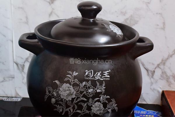 山药紫薯小米粥的做法图解8