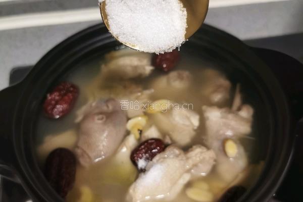 黄芪当归土鸡汤的做法图解8