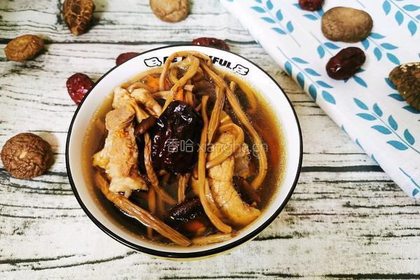 茶树菇红枣汤