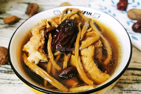 茶树菇红枣汤的做法图解6