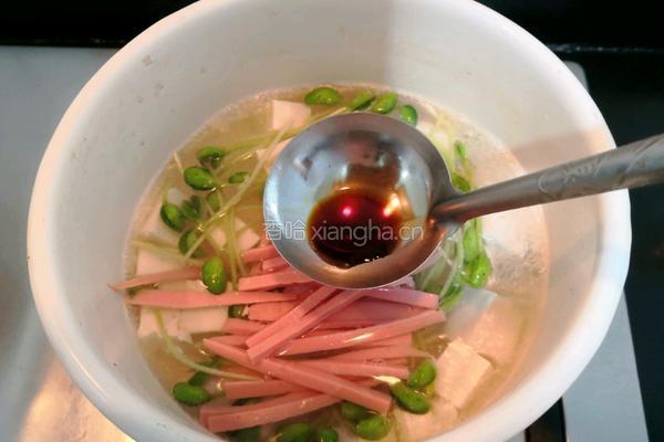 黑豆芽豆腐汤的做法图解12