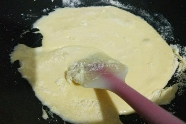 咸蛋黄肉松牛轧酥的做法图解5