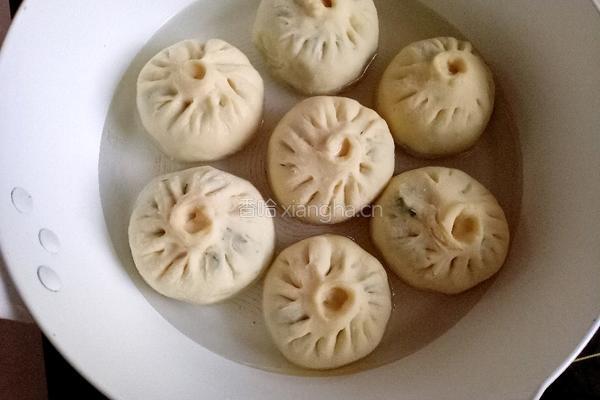 茴香肉馅生煎包的做法图解18
