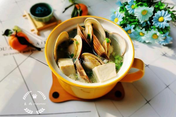 蛤蜊豆腐汤的做法图解11