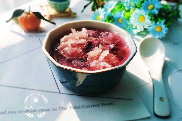 银耳紫薯羹的做法图解10