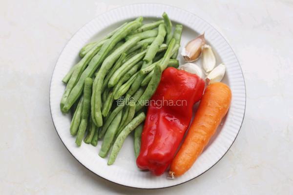 炒四季豆的做法图解1