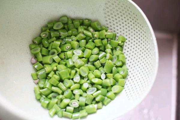 炒四季豆的做法图解5