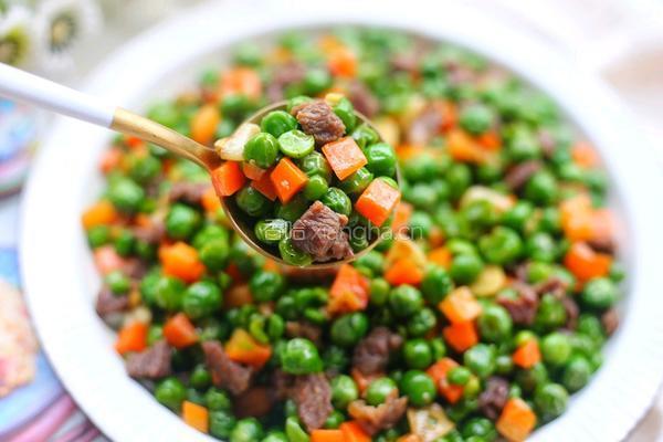 营养美味的豌豆炒牛肉的做法图解19
