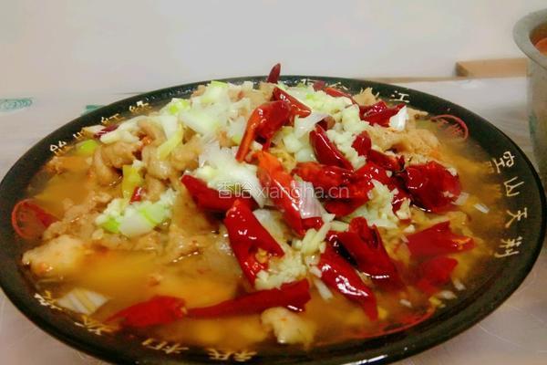 家常水煮肉片