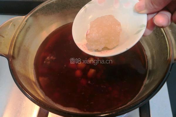 红豆莲子汤的做法图解9