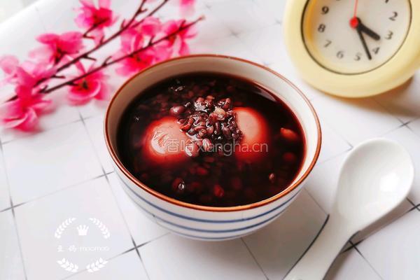 红豆黑米鸡蛋甜汤的做法图解9
