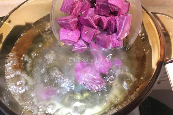 紫薯马蹄糖水的做法图解6