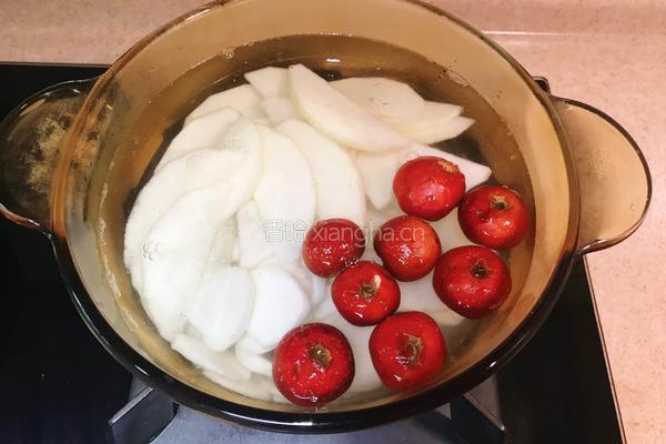 红果马蹄煲雪梨的做法图解8