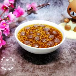 醪糟紫薯圆子汤的做法[图]