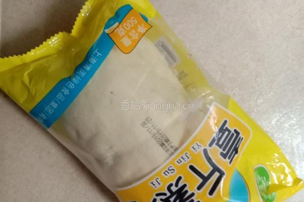 五香素鸡的做法图解1