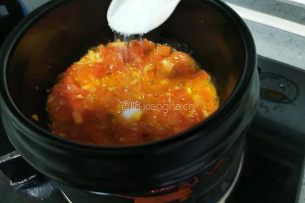 番茄肥牛汤的做法图解7