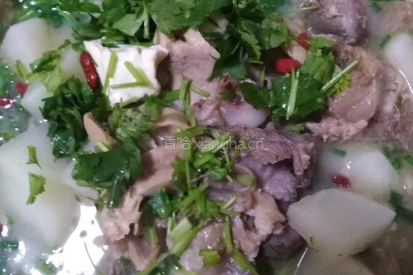 药膳羊杂汤的做法图解10