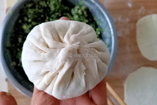 香菜肉饼的做法图解10