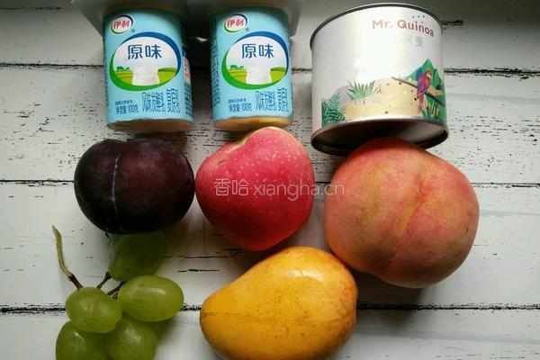藜麦水果捞的做法图解1