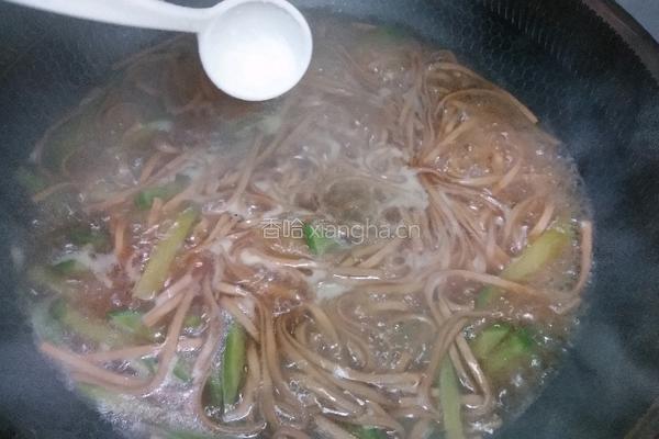 荞麦萝卜汤的做法图解11