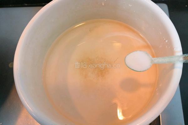 菠菜火腿鸡蛋汤的做法图解9