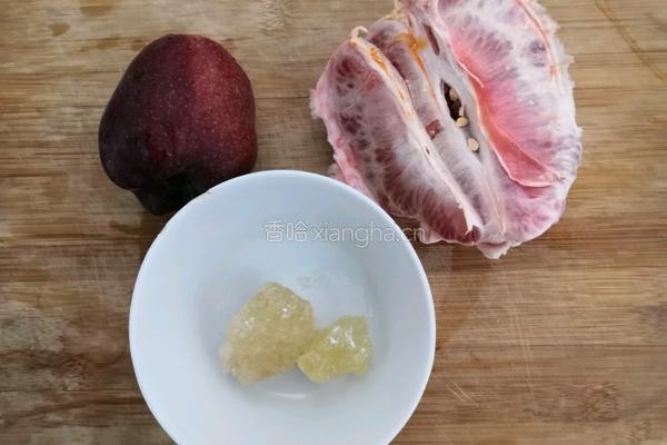 苹果柚子汤的做法图解1