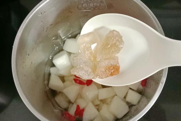 川贝枸杞雪梨汤的做法图解7