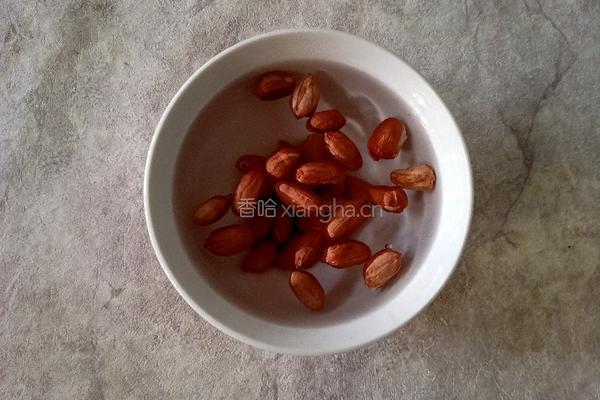 核桃花生牛奶的做法图解3