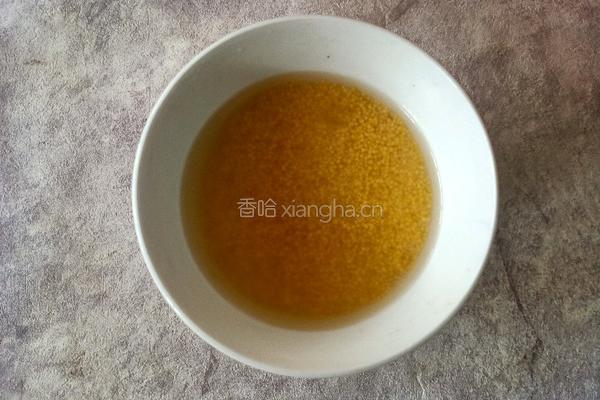 红豆小米粥的做法图解3
