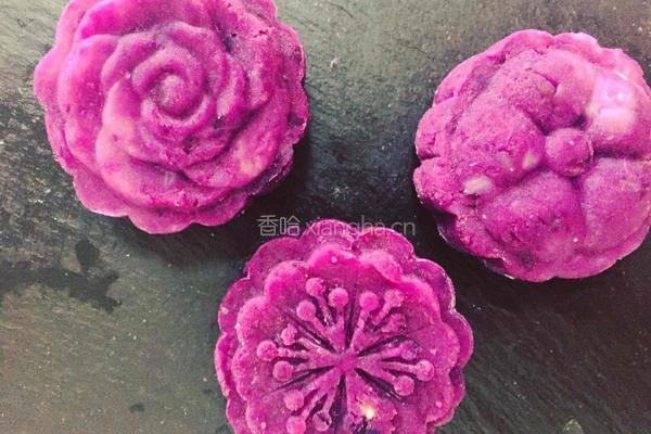 紫薯山药糕的做法图解7