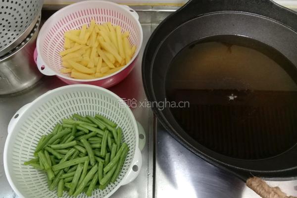 刀豆土豆的做法图解1