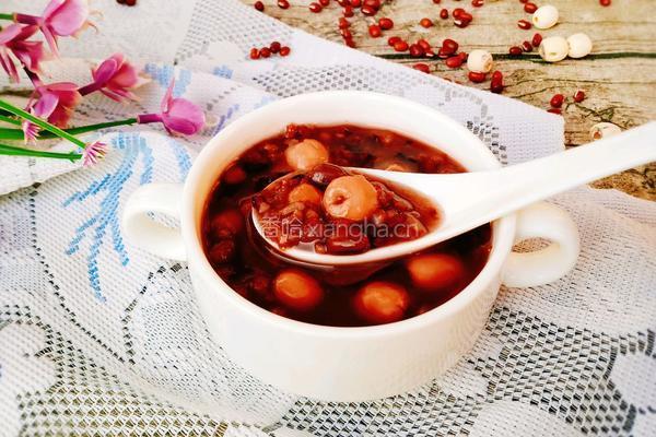 红豆莲子羹的做法图解12