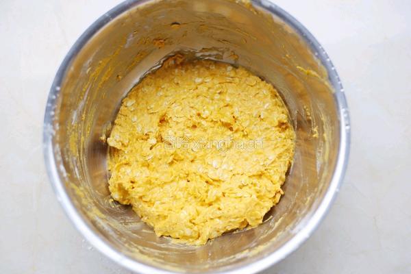 南瓜燕麦饼的做法图解7