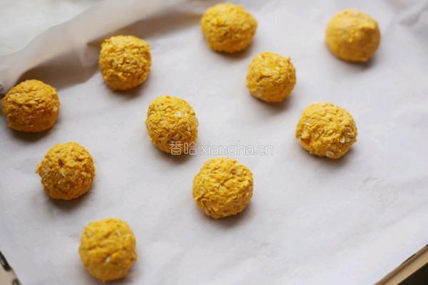 南瓜燕麦饼的做法图解8