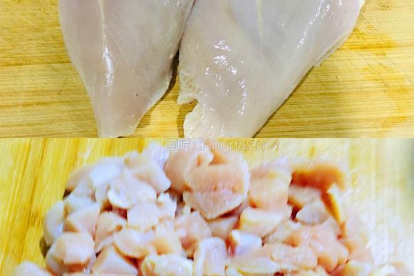 孜然鸡胸肉的做法图解1
