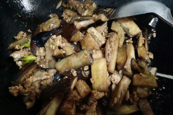 肉沫茄子的做法图解7