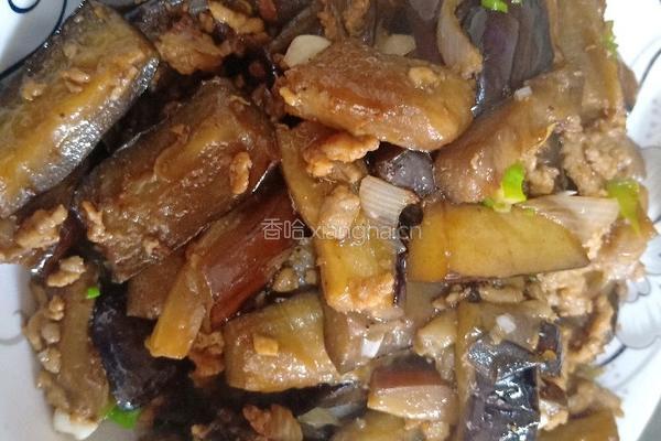 肉沫茄子的做法图解10