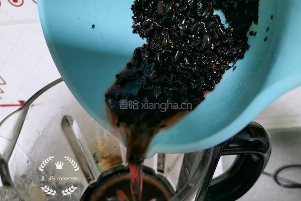 黑芝麻坚果脆米糊的做法图解4
