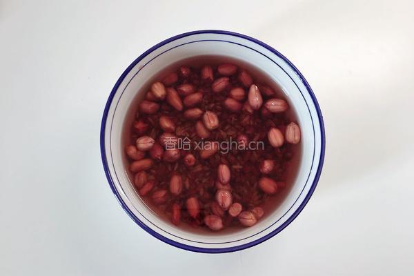 红豆燕麦米粥的做法图解2