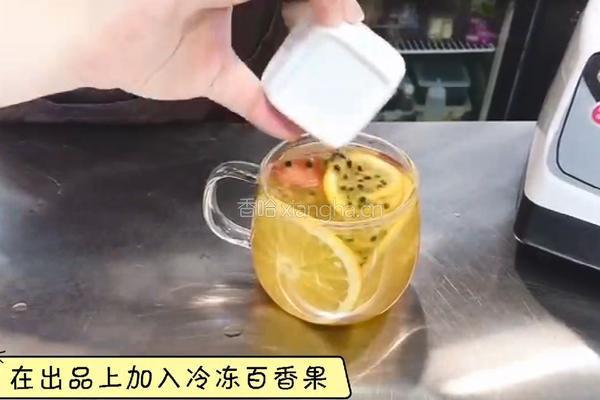 热饮水果茶|蜜桃百香果茶的做法图解5