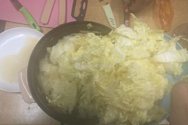 醋溜白菜的做法图解16