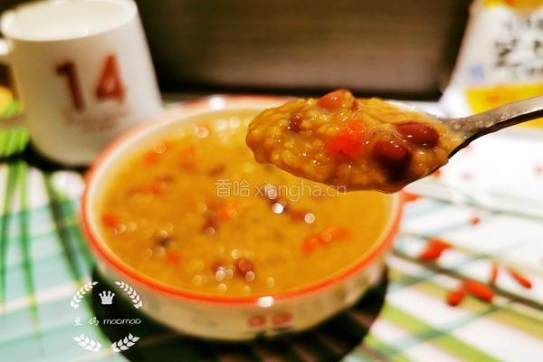 红豆小米粥的做法图解11