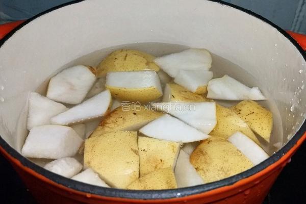 马蹄雪梨红枣汤的做法图解5