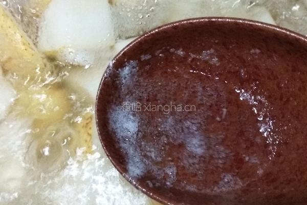 马蹄雪梨红枣汤的做法图解6
